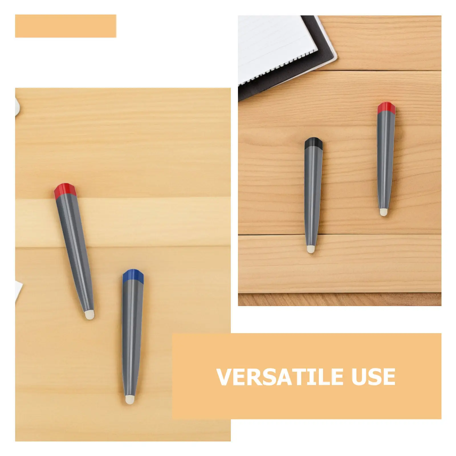 6Pcs 전자 화이트 보드 터치 펜 소프트 팁 스타일러스 교사 펜 대화 형 패널 용 디지털 보드 마커 교실 액세서리