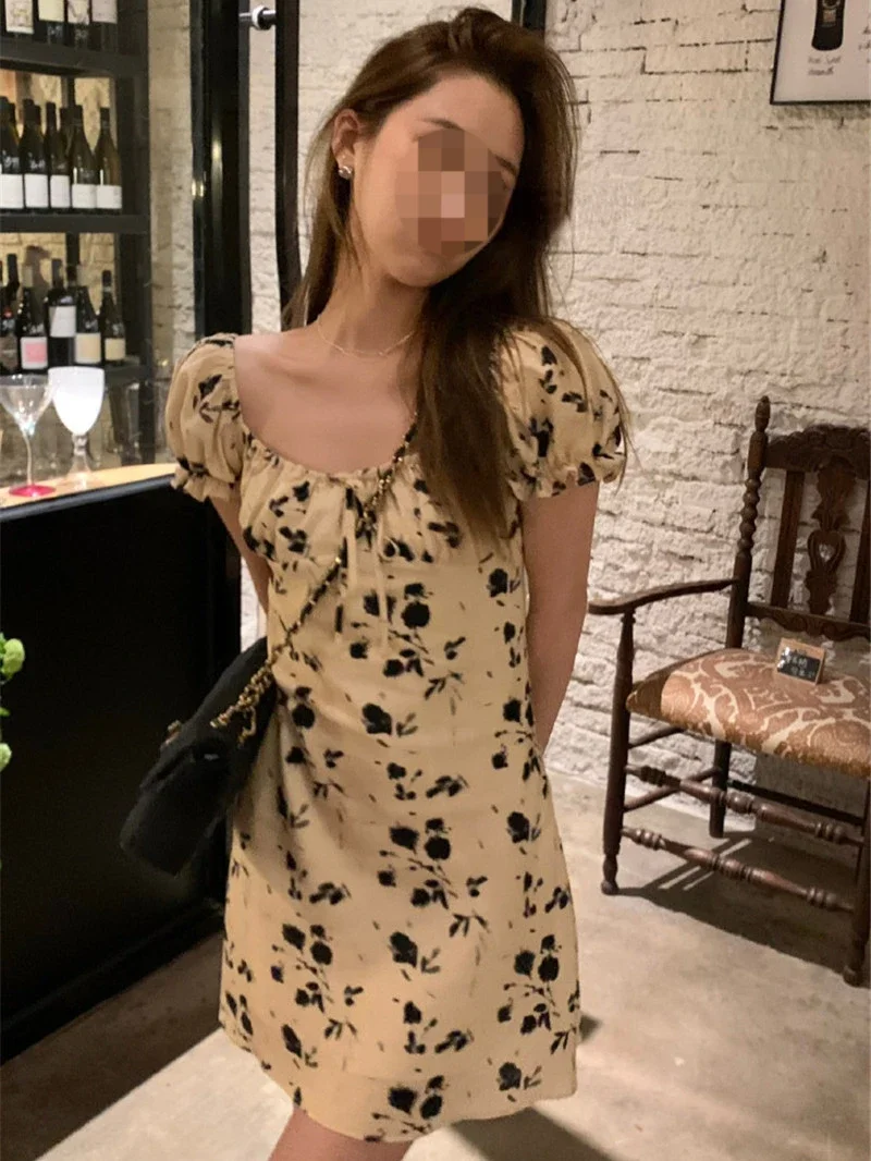 Vestidos Para Mujer 여성용 원피스 롱 드레스, 빈티지 드레스, 우아한 Vestido Feminino Traf 공식 매장, 여름
