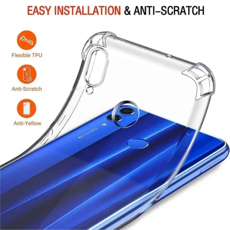 Durable Transparent Air-Bag Protective Phone Case
