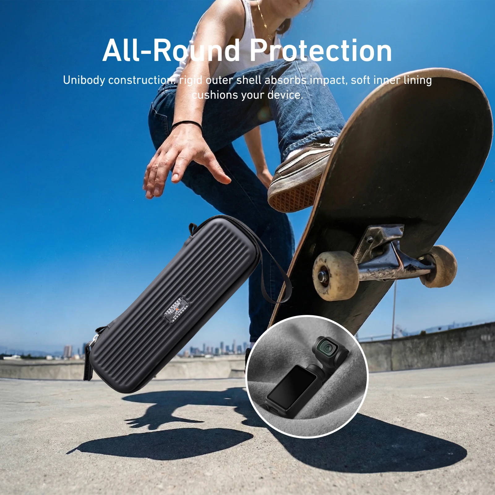 Compact Waterproof Crossbody Camera Protection Bag