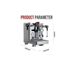 Rocket Apartment 15 Bar Multi-Function Professional E61 1 Group Semi Automatic Espresso Lelit Coffee Machine 4