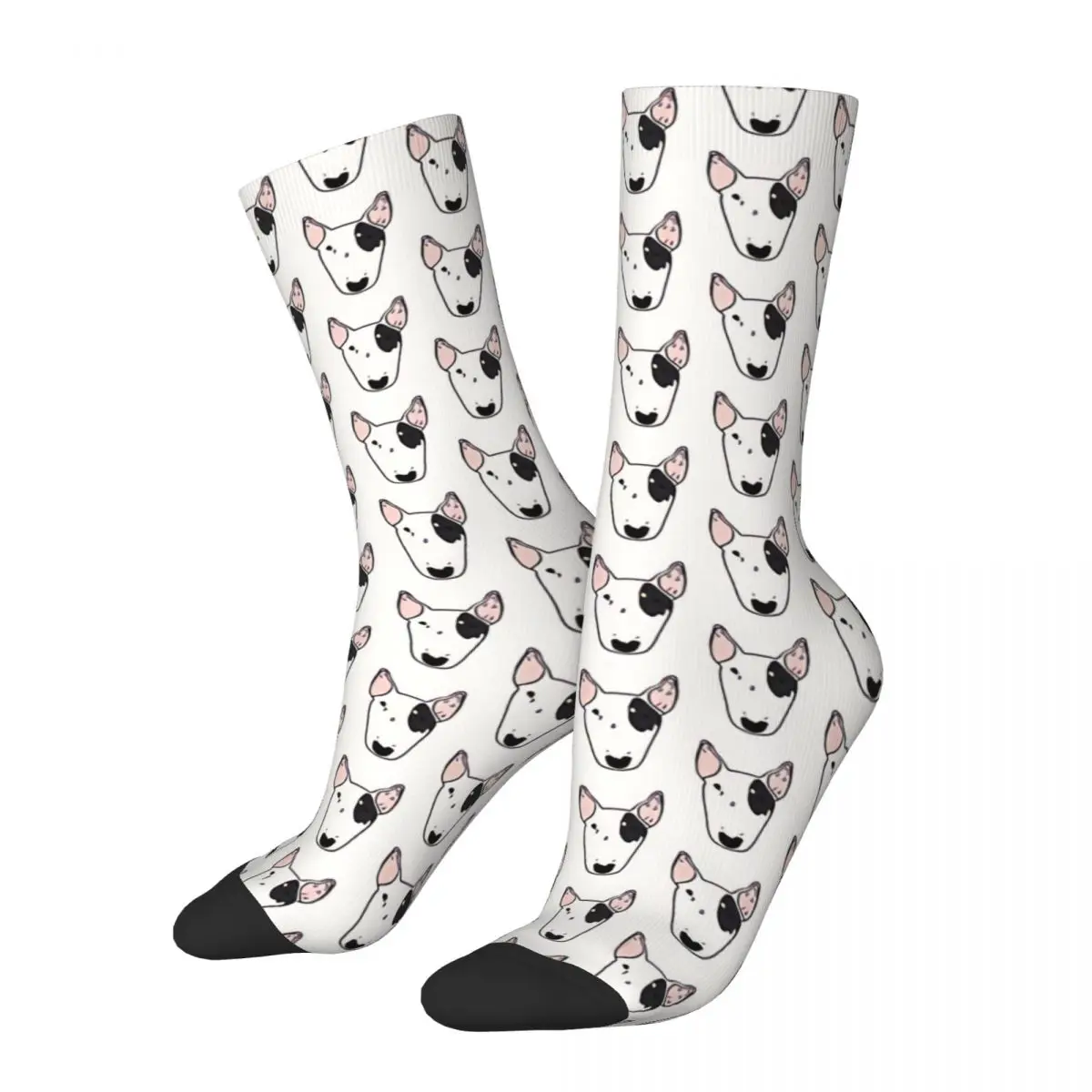 

The Bull Terrier Animal Twinkle Men Women Socks Outdoor Novelty Spring Summer Autumn Winter Stockings Gift