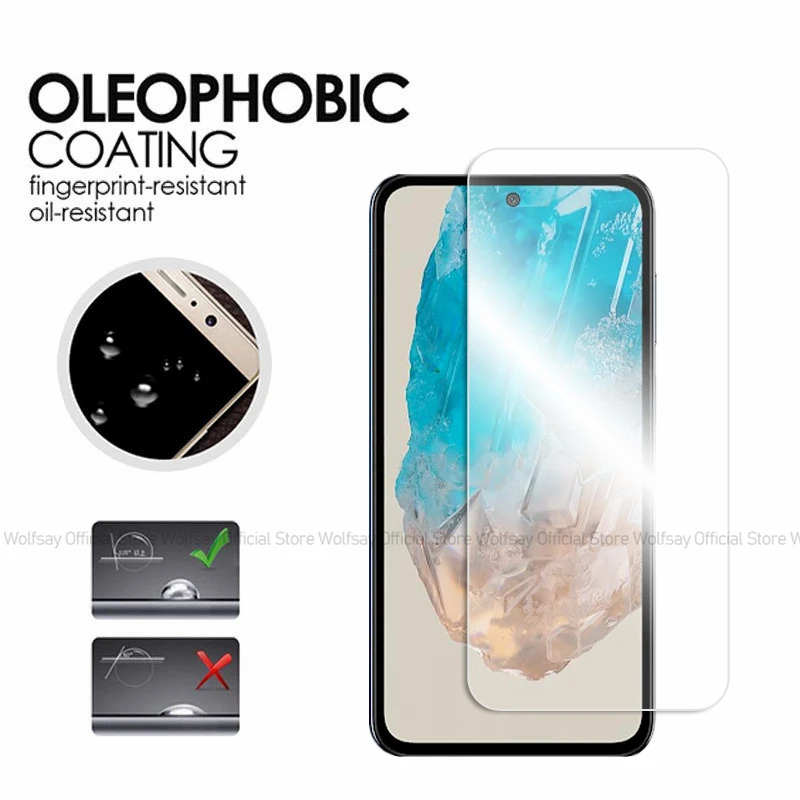 Premium Tempered Glass Screen Protector (2/4-Pack) with Full Adhesive Coverage