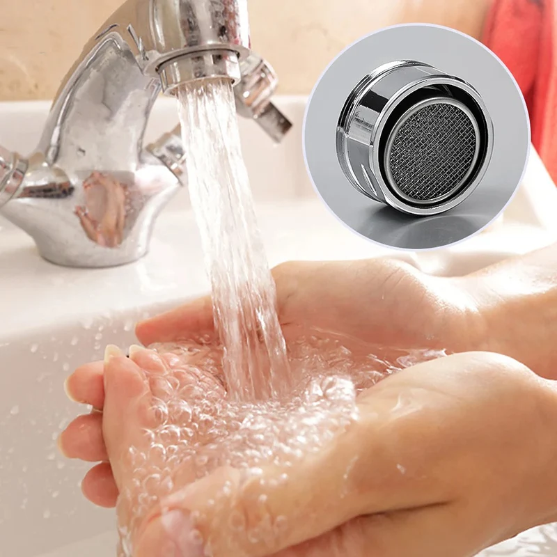 Faucet Aerator Aerators Water Saving Faucet Tap Nozzle Thread Replaceable Kitchen Faucet Filter Mouth Bathroom Bubbler Bathroom Parts