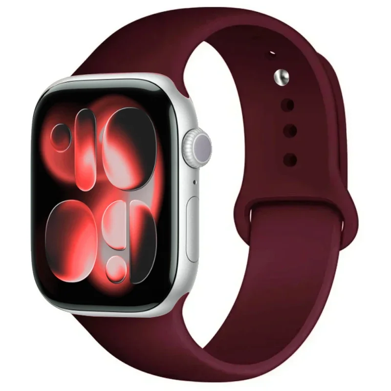 Premium Silicone Sport Band for Apple Watch - Flexible and Durable Strap