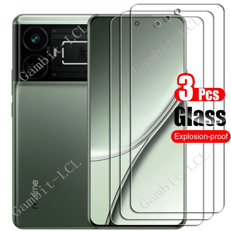

3PCS Tempered Glass For Realme GT5 240W 6.74" Protective Film ON RealmeGT5 GT 5 150W Screen Protector Cover