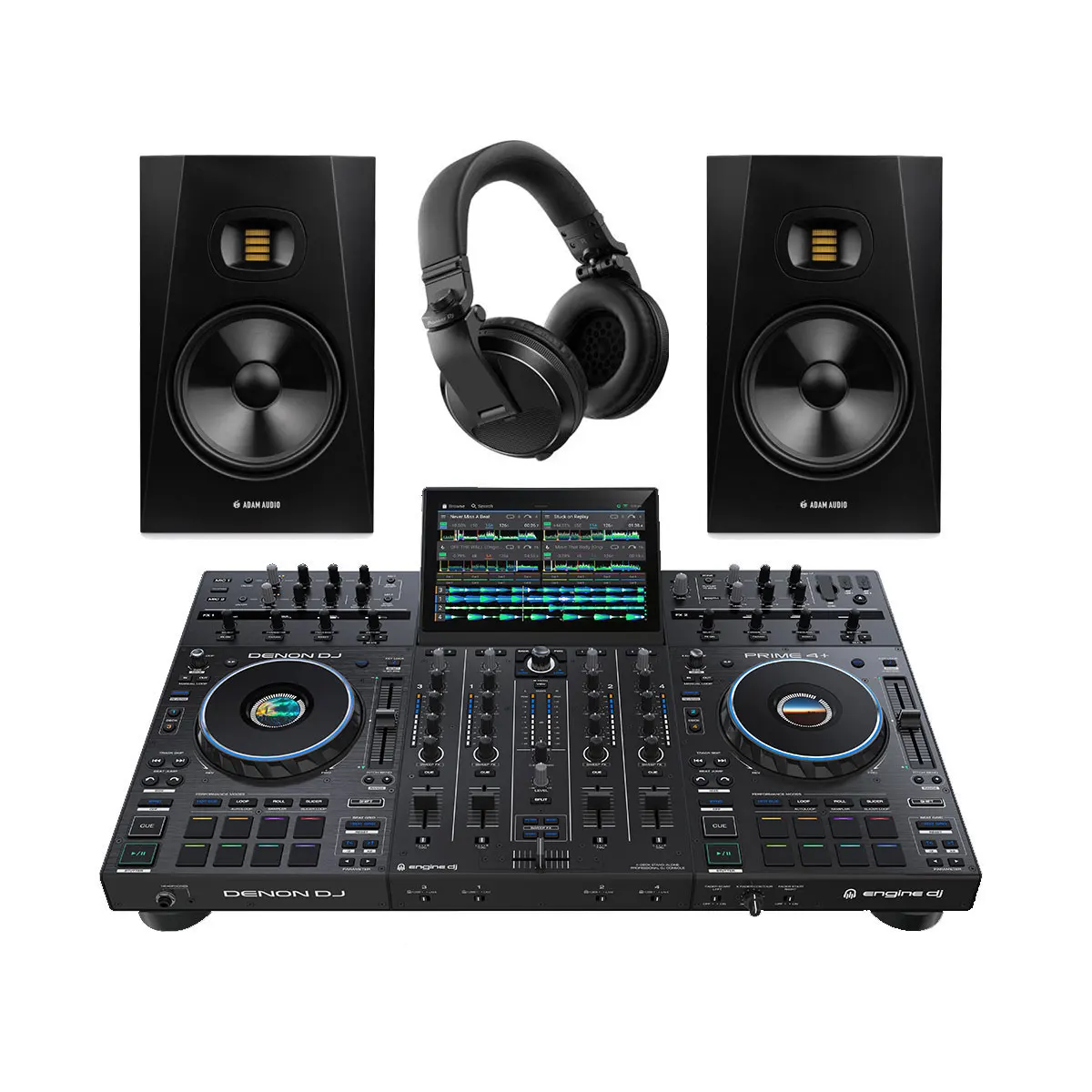

Отличная скидка 100%, Автономная DJ-система Denon DJ PRIME 4 с экономией палубы
