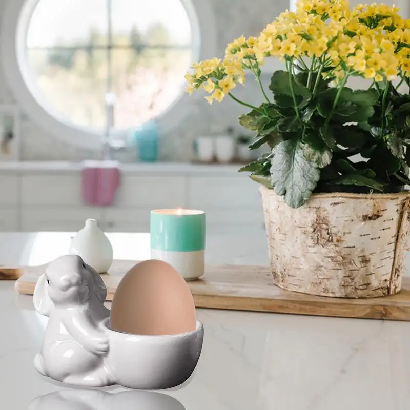 Soft Boiled Egg Holder Ceramic Easter Bunny Egg Stand Decoration Cute soft-boiled-egg-holder-ceramic-easter-bunny-egg-stand-decoration-cute