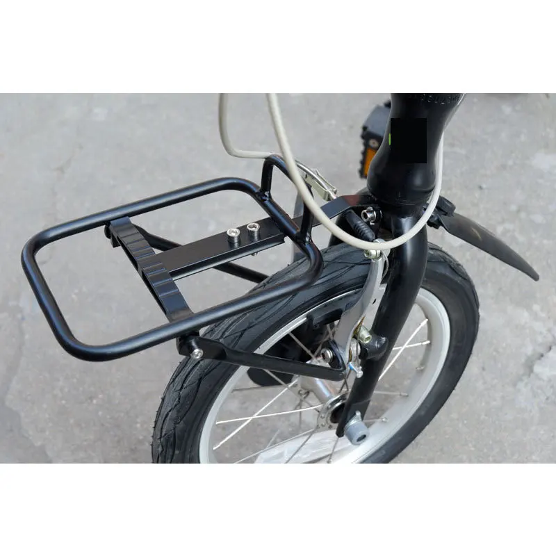 Portapacchi Posteriore Pieghevole In Lega Di Alluminio Per Bicicletta 20 Pollici - Ripiano Portaoggetti Per Bici Da Città - 3
