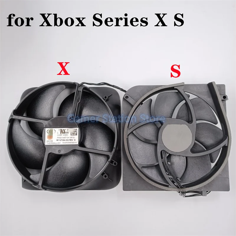 For XBOX Series X/S Original Cooling Fan 4 Pin Heat Sink Cooler Inner