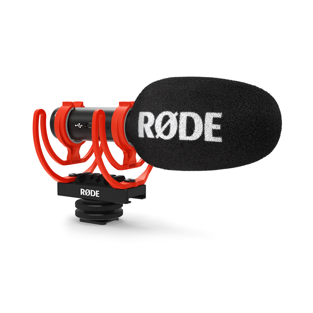 mic stand New Rode VideoMic GO II Microphone Professional Shotgun Mic for DSLR Smartphones Tablet Computer Video Live Recording Microfone condenser microphone