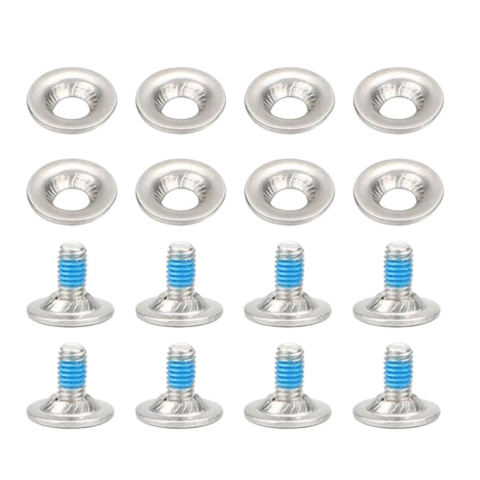 Snowboard Binding Screw Set Stainless Steel Winter Sports Countersunk Head Screw Bolt Fixed Ski Accessories for Snowboard 3