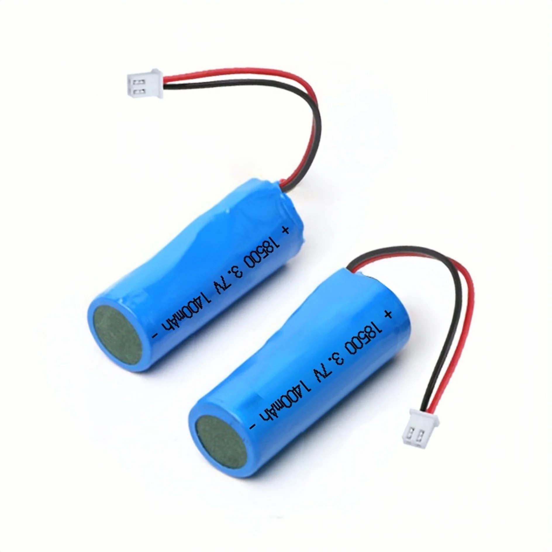 18500 3.7V 1400mAh Rechargeable Lithium Battery with Connector Wires for Flashlight Electric toothbrush Radio Keyboard Mouse