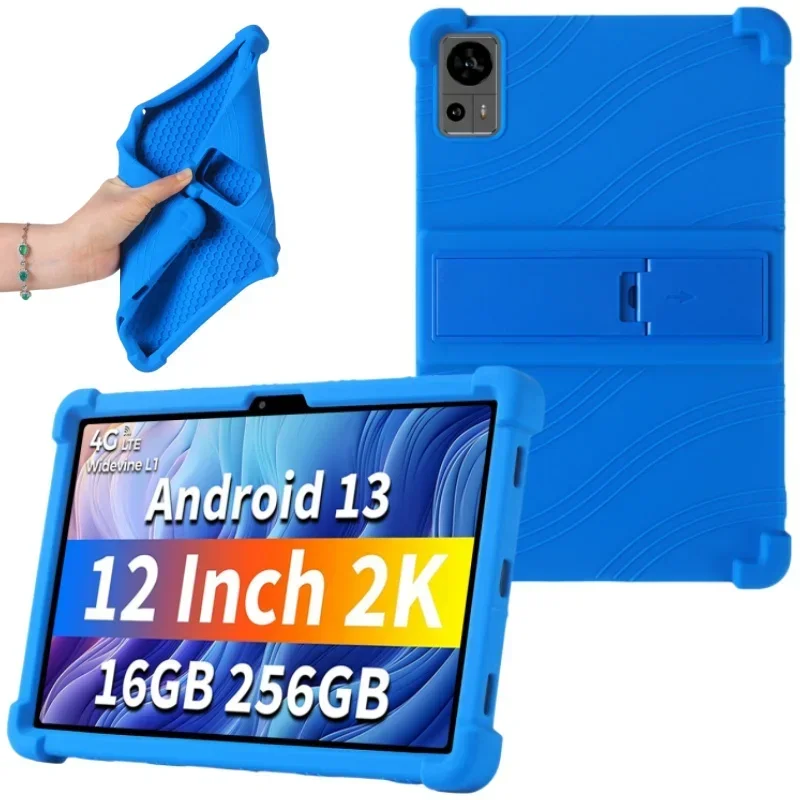 

Противоударный защитный чехол для Teclast T60, 2023 дюйма, мягкий силиконовый чехол с подставкой