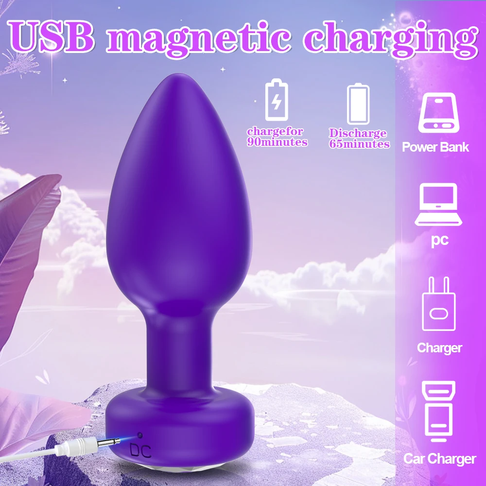 Kabelloser Analdilatator Mit Vibrationsfunktion Für Damen_voghion.com
