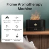 Vissko Aroma Diffuser Air Humidifier Ultrasonic Cool Mist Maker Fogger Led Essential Oil Flame Lamp Difusor 3