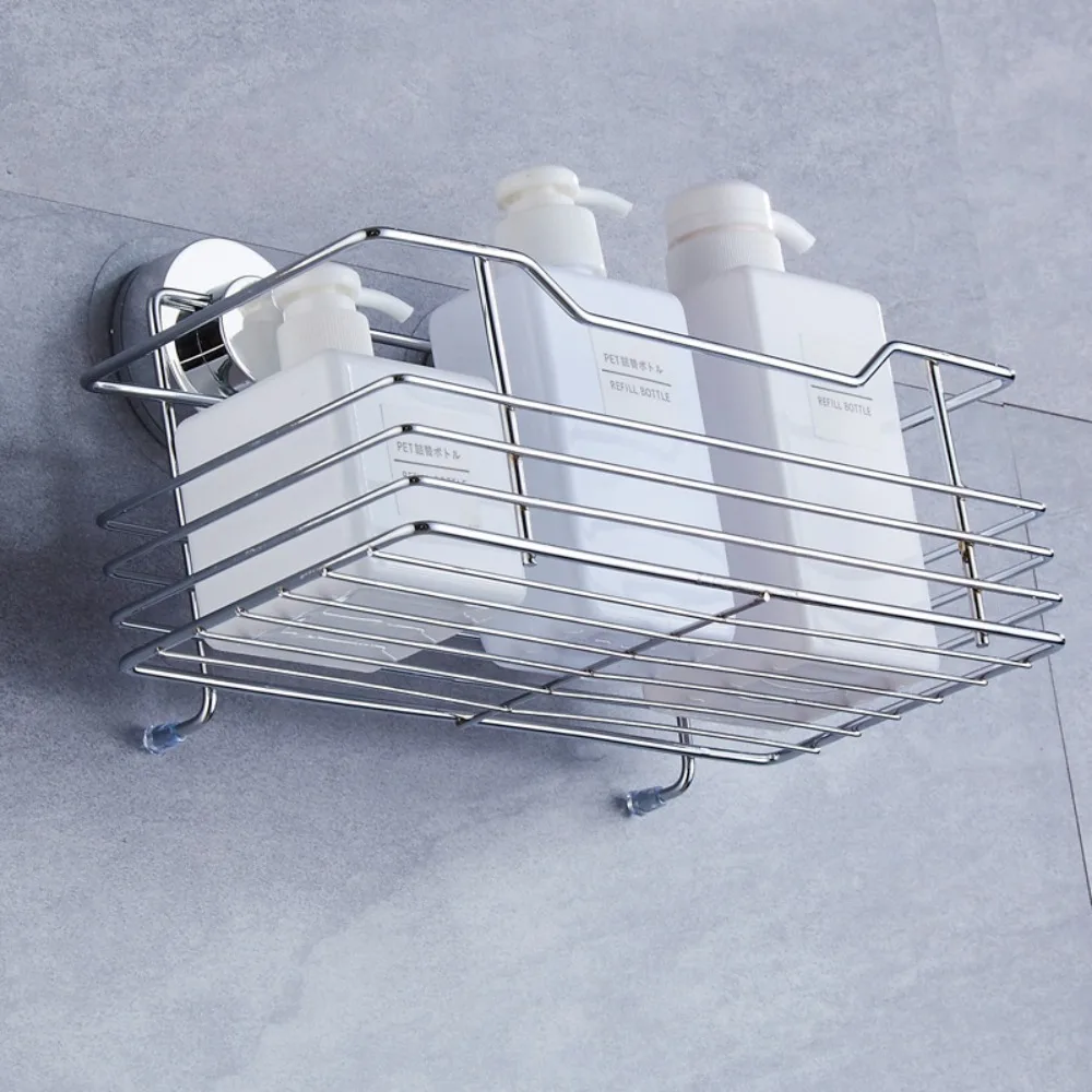 

Wall Mounted Storage Shelf White Hanger Shelf Hot Bathroom Storage Bathroom|Kitchen