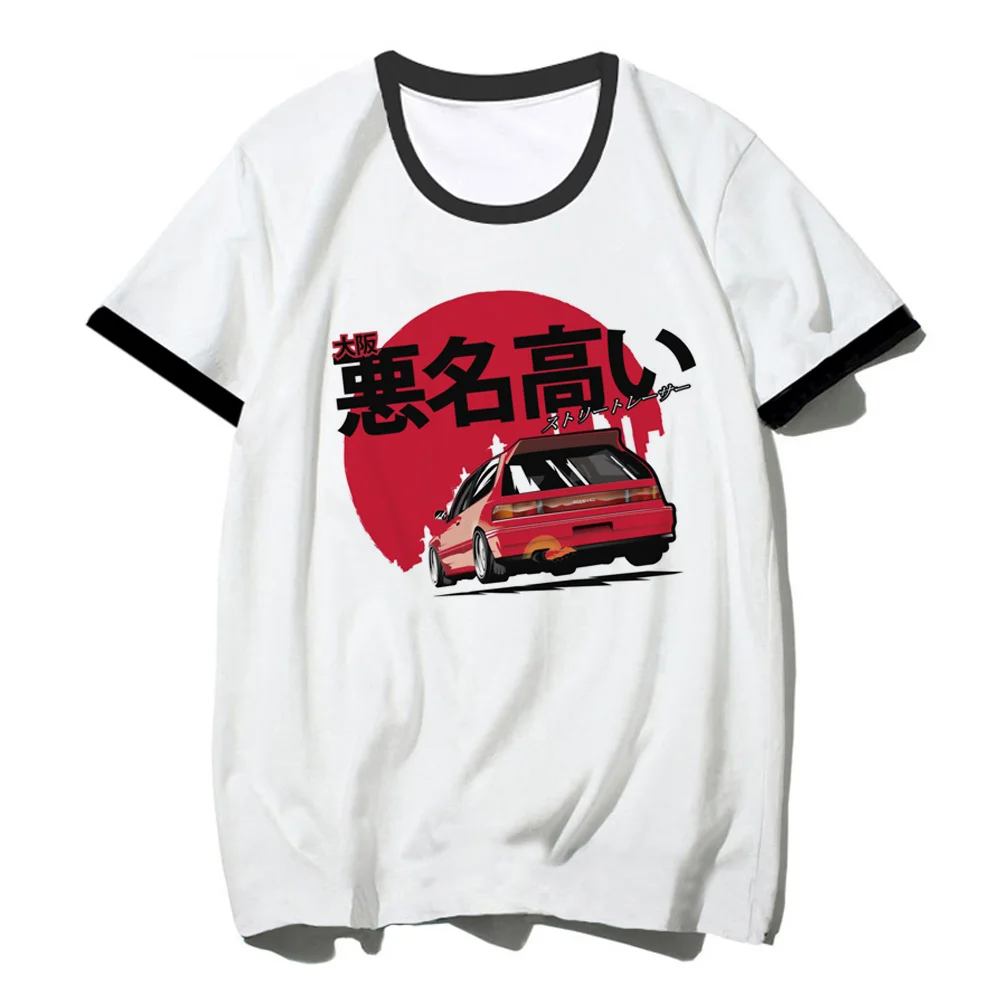 Jdm Tee Men Streetwear Funny Designer Top Maschile Giapponese Harajuku Manga Abbigliamento