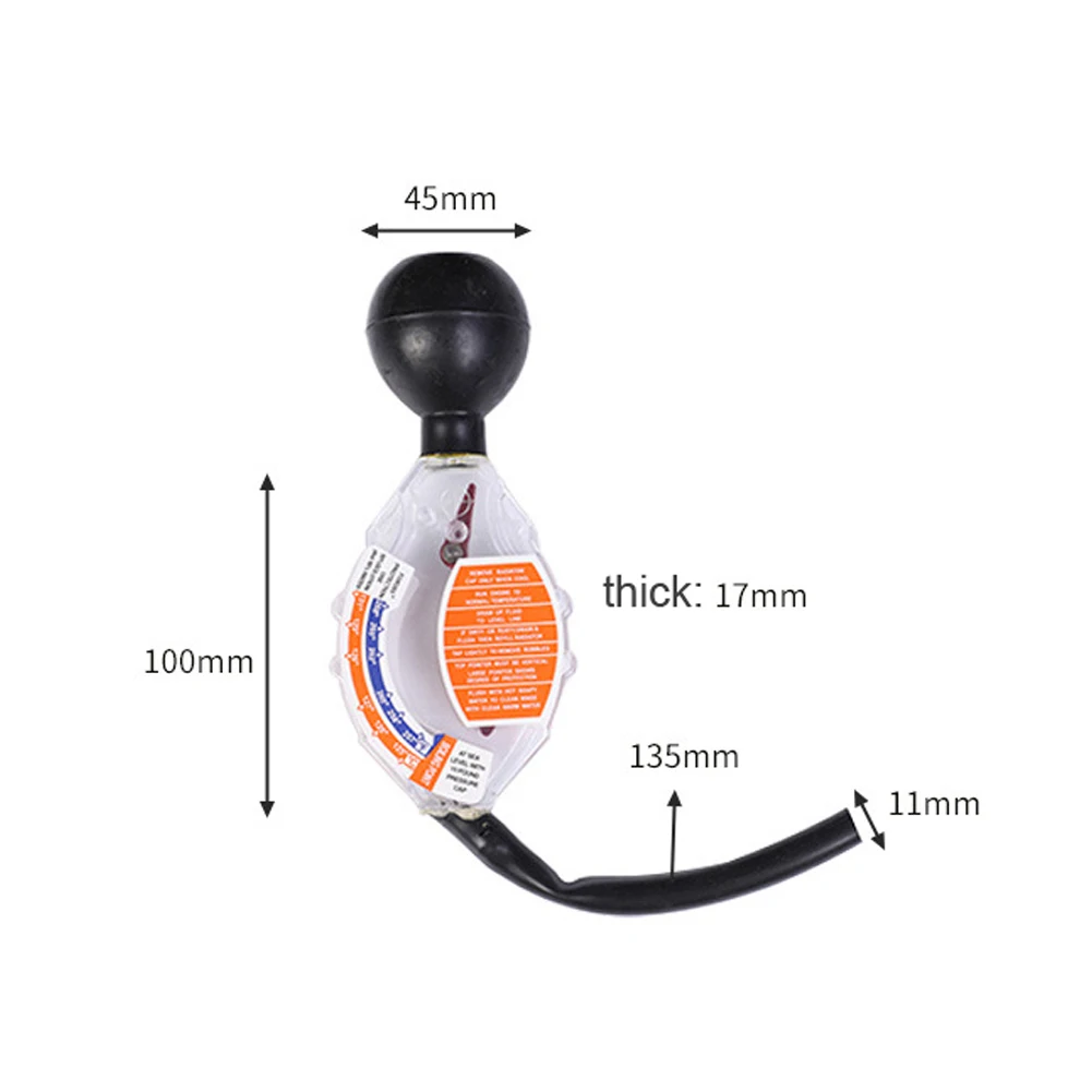 Handheld Portable Densitometer Antifreeze Dial Density Meter ℃/℉ Calibrate Car Radiator Coolant Tester
