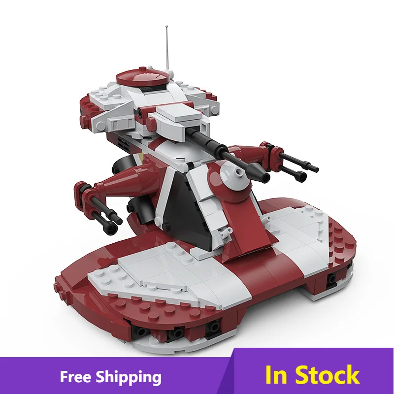 Moc Space Military Tank 75283 Aat Tank Building Block Wars Veicolo D'Assalto Robot Mattone Mosaico Educativo Giocattoli Regali Per Bambini