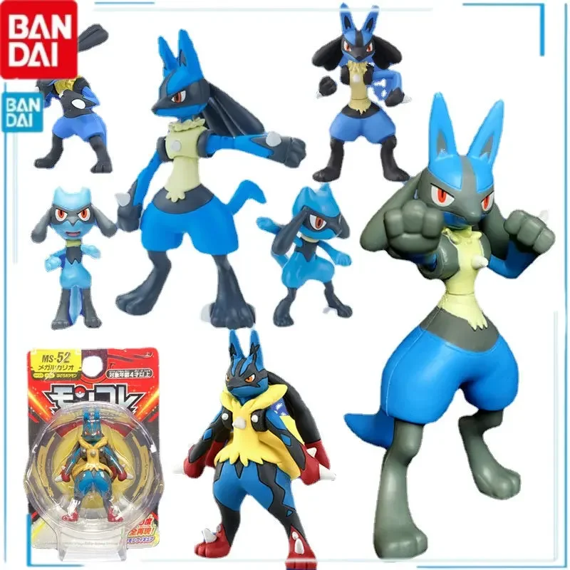 

Anime Pokemon Lucario Gashapon Action Figures Model Trinket Anime Figures Collection Hobby Gifts Toys