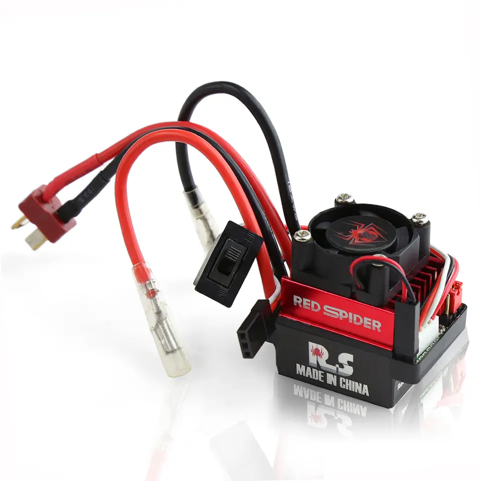 RC Ship & Boat R/C Hobby 6-12V Brushed Motor Speed Controller ESC 320A Brushed Motor Speed Controller ESC RC Car Boat S99 R65 image 7