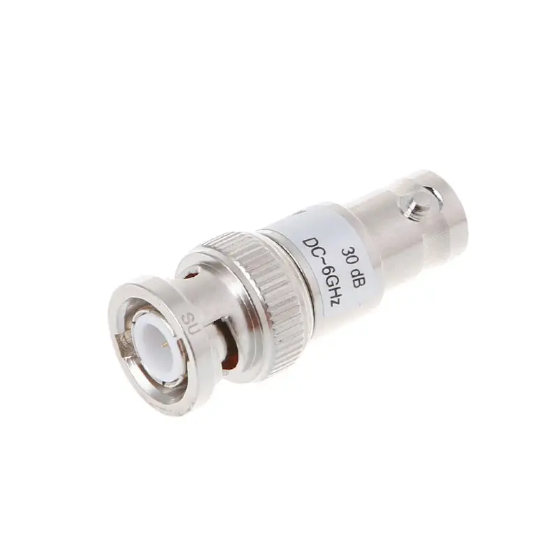 Adattatore Dritto Dc-6Ghz Con Attenuatore Fisso Rf Coassiale Bnc Da 3 Att: 3-30