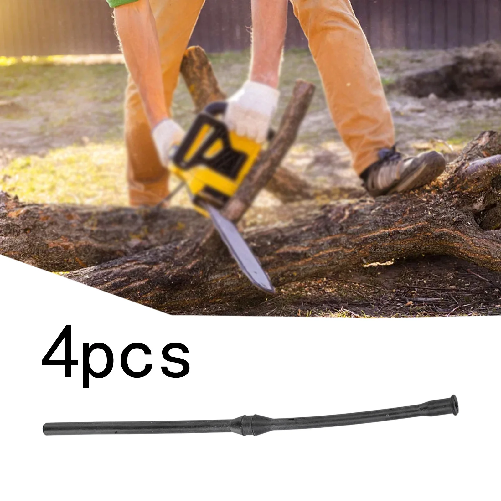 

4pcs 18CM Chainsaw Fuel Hose Pipe For Chinese Chainsaw Woodworking Tools Garden Tool Chain Saw Parts Accessories