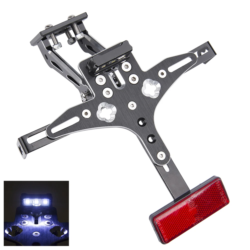 

For Yamaha YZF-R6 YZF R6 2006-2016 2015 Motorcycle Accessories License Number Plate Frame Holder Bracket YZFR6 Fender Eliminator
