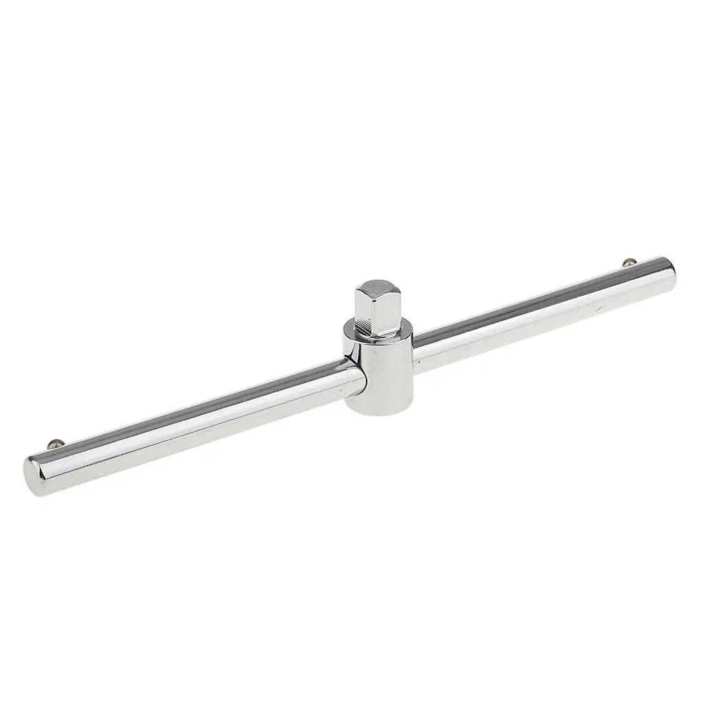 

Sliding T Bar Wrench Tool 3/8'' 10mm Square Rod for Socket,