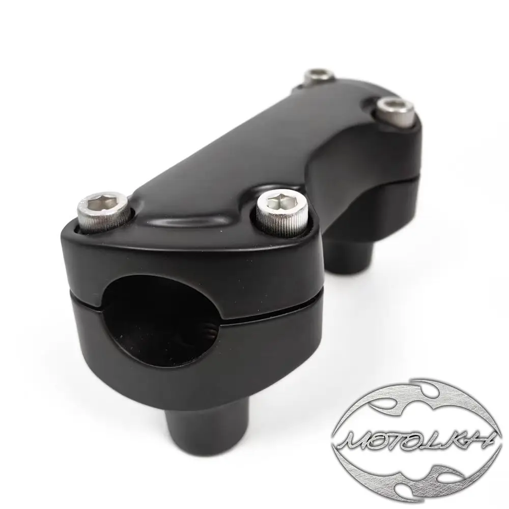 Morsetto Riser Manubrio Diametro 1 ''Adatto Per Harley Softail Heritage Heritage Classic Deluxe Dyna Street Bob Sportster 883 Ferro