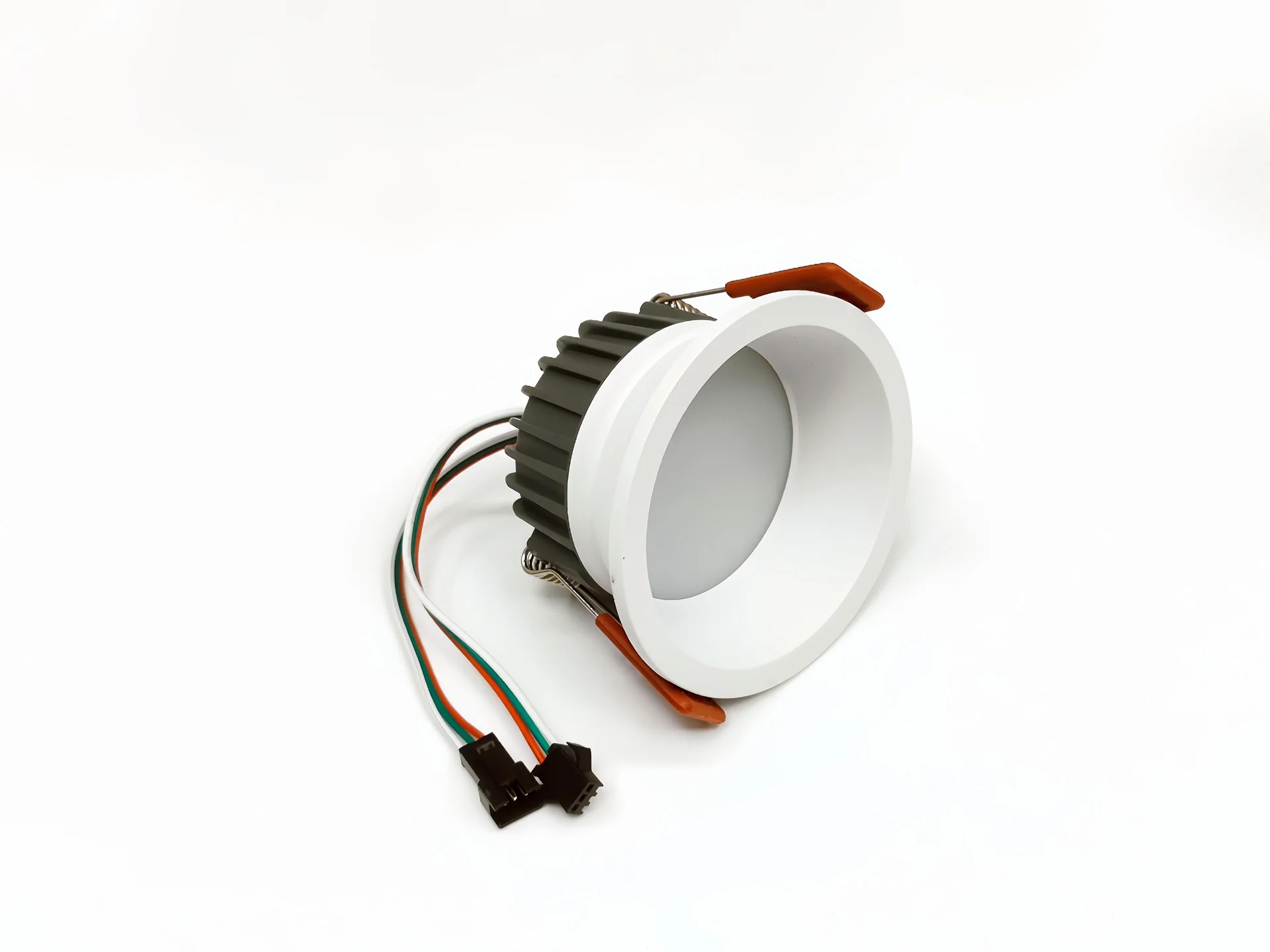8W/10W/12W/20W DC24V WS2811 RGBIC 주소 지정 가능 LED 스마트 픽셀 천장 조명 실내용 3핀 JST 입출력 100도