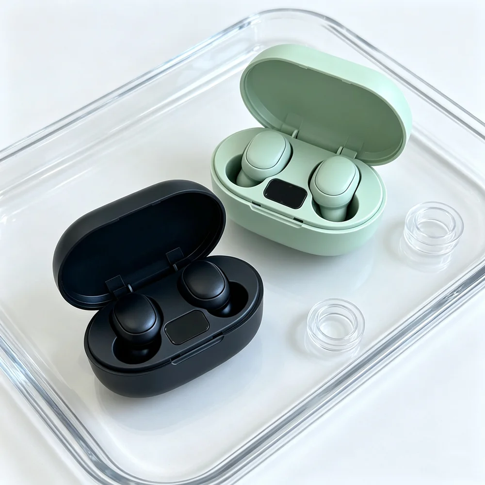 Immersive Sound Wireless Earphones with Compact Design and Quick Pairing