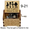 You've Got A Friend In Me anime Music Box Holiday Gifts for kids toy Children Bedroom Decorative Ornaments 4