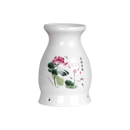 Moxibustion pot ceramic scraping all-in-one pot moxibustion box portable moxibustion appliance appliance household
