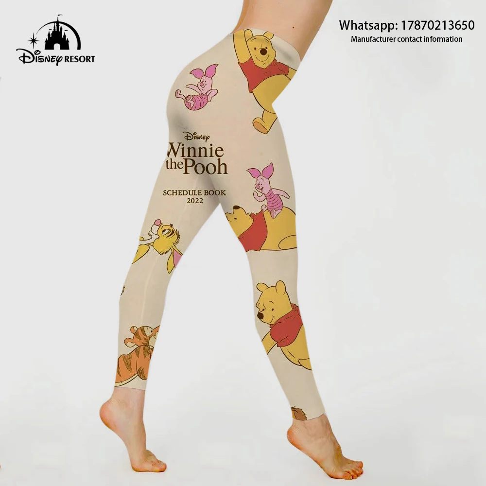 

Spring and Autumn Disney New Women's Sexy Tight Fitness Yoga Pants Comfortable Butt Lifting Fitness Gym Dance Sports Pants