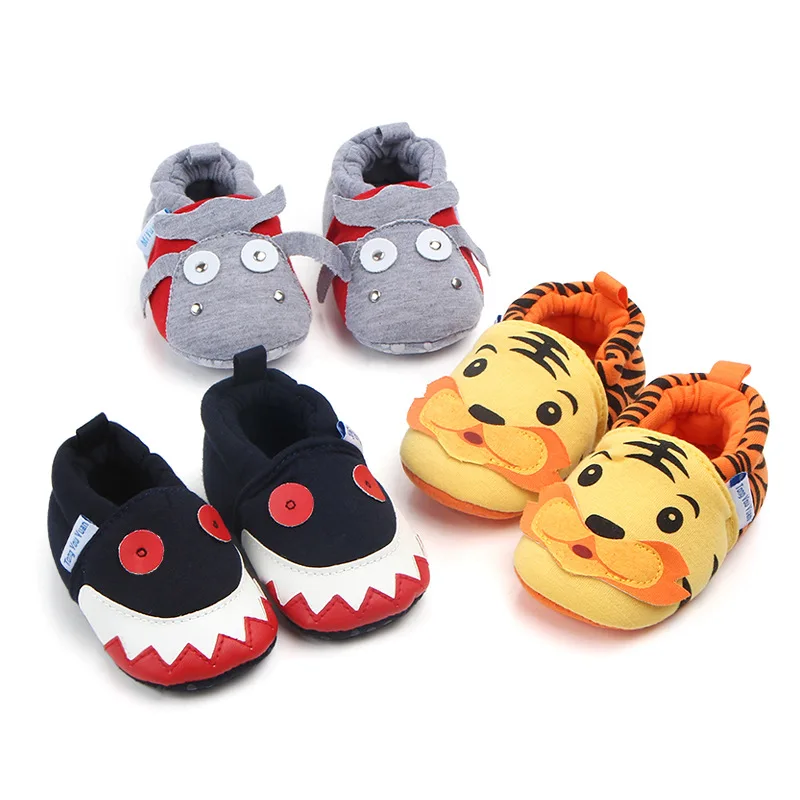 

Cartoon Cute Knitted Cotton Shoes Soft and Comfortable Cotton Baby Walking Shoes Indoor Anti Slip Walking Shoes Toddler Shoes