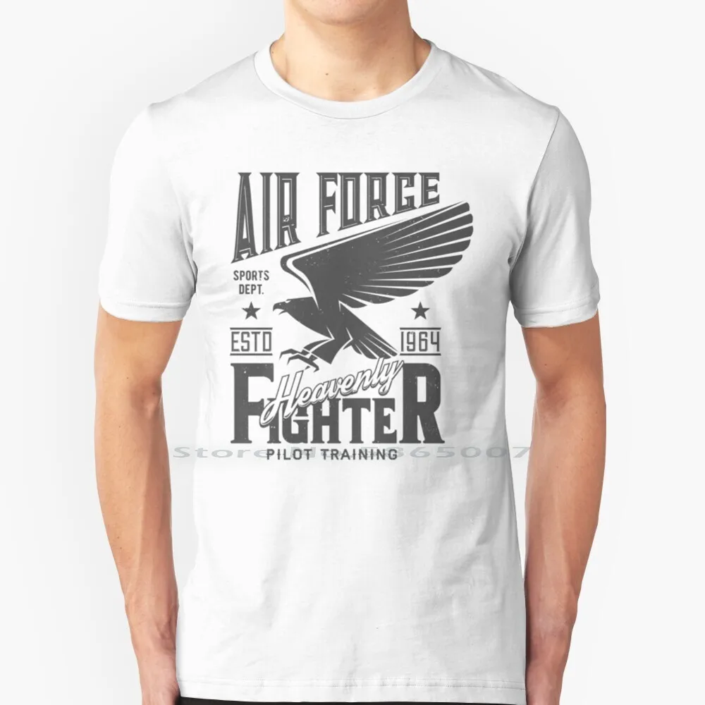 Air Force Gothic Eagle Hawk T Shirt 100% Cotone Rcaf Royal Canadian Air Force Air Force One Estetica Vsco Shoe Air Force