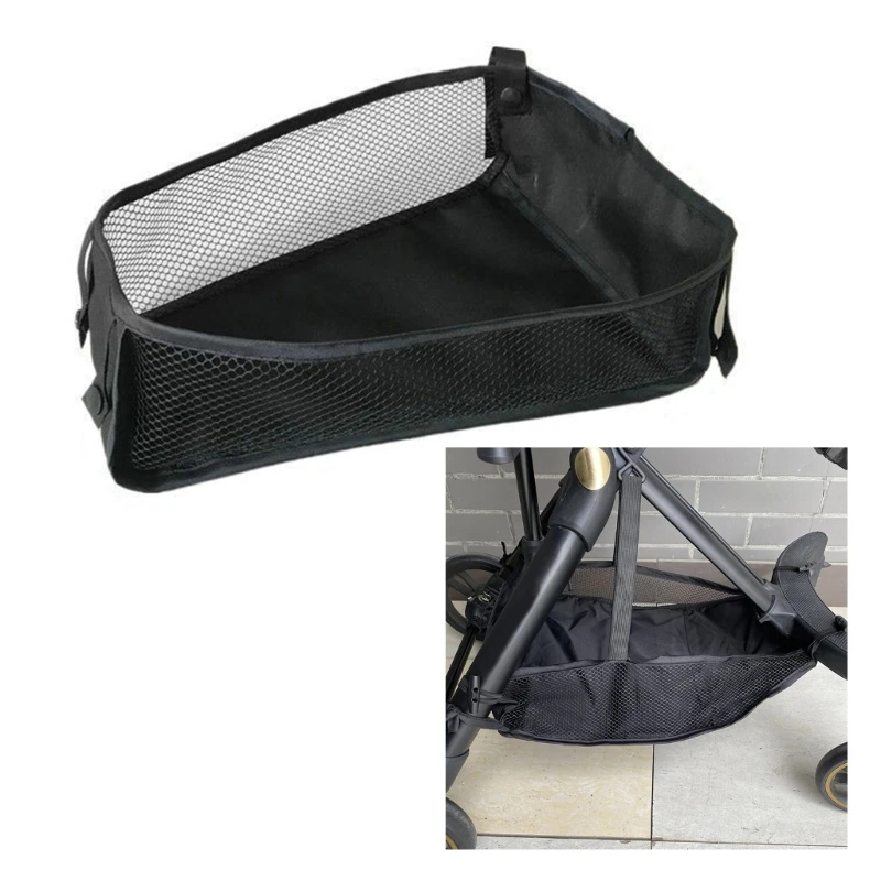 

77HD Baby Stroller Pram Bottom Organizers Bag Storage Container for Infant Cart