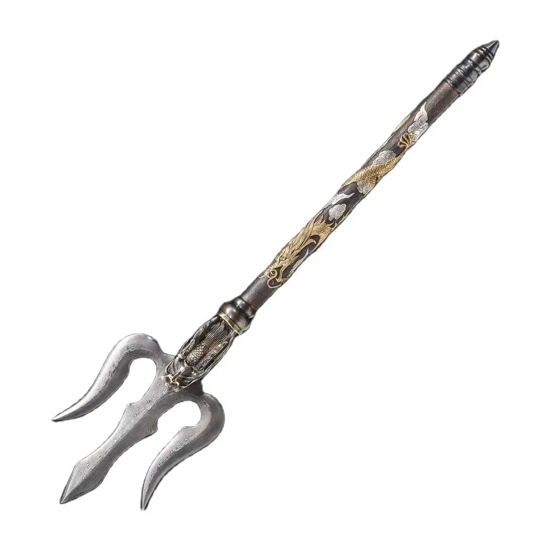 Premium Collectible Trident Cinema Decoration Metalworking Art
