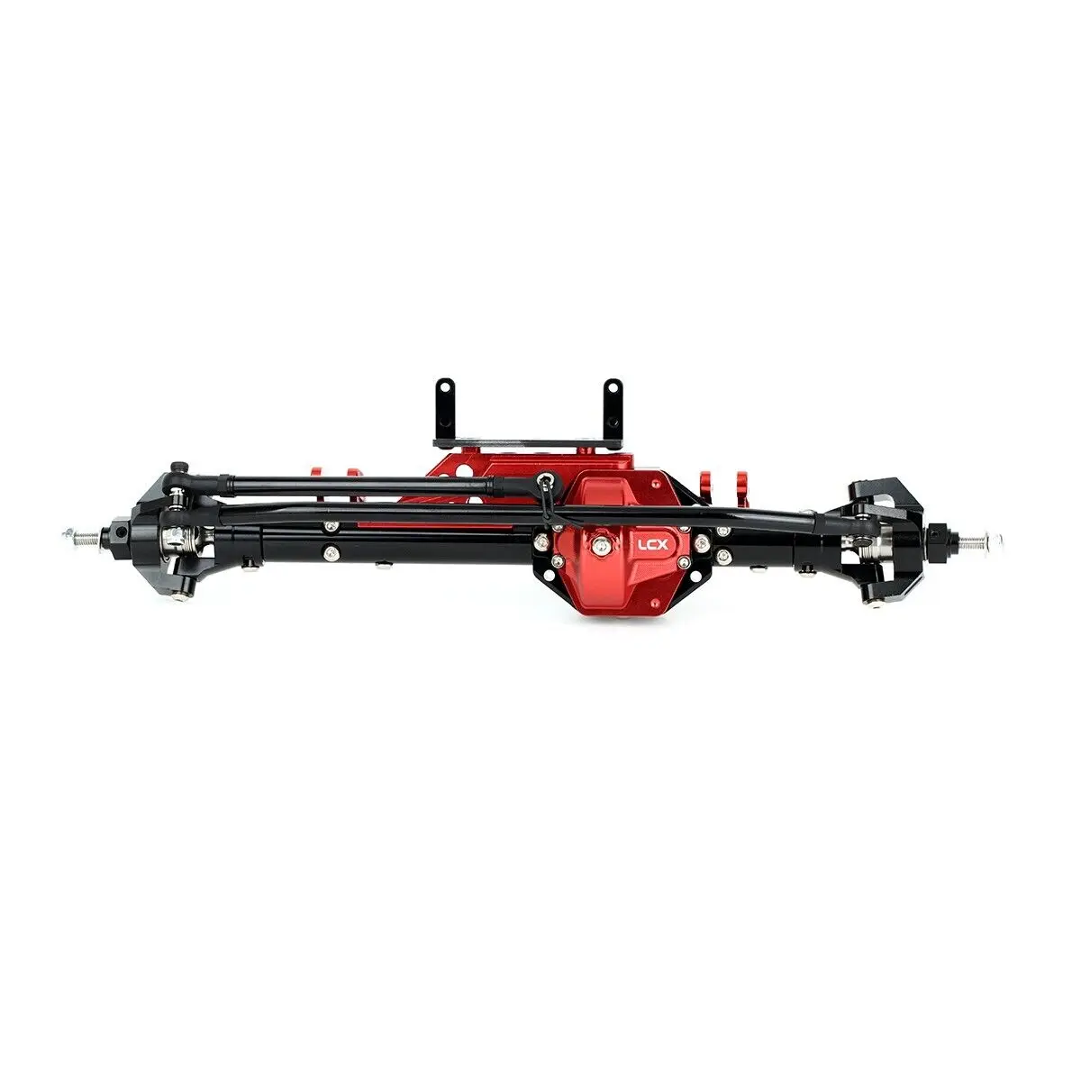 LCX Racing 1/10 RC Car CNC Aluminum AR60 OCP Front Axle Complete Set for Axial Wraith RR10 Bomber Upgrades Parts Accessories 6