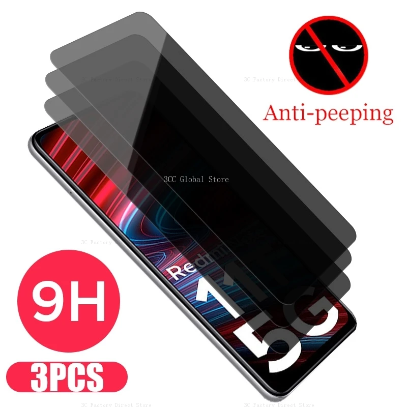 

Защитное стекло для Redmi Note 10, 11, 9 Pro, 11S, 10S, 9S, 9T, 3 шт.