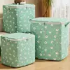 Folding Storage Baskets Quilt Organizer Clothes Storage Bag with Handles Large Capacity Home Closet Storage Organization 1