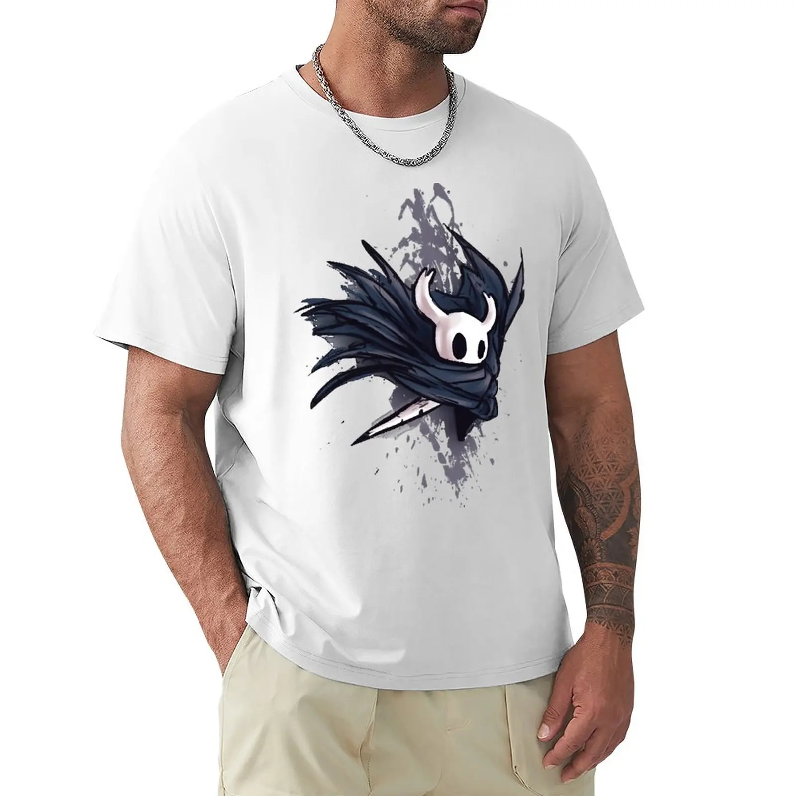 

hollow knight T-Shirt Aesthetic clothing customs design your own T-shirt men