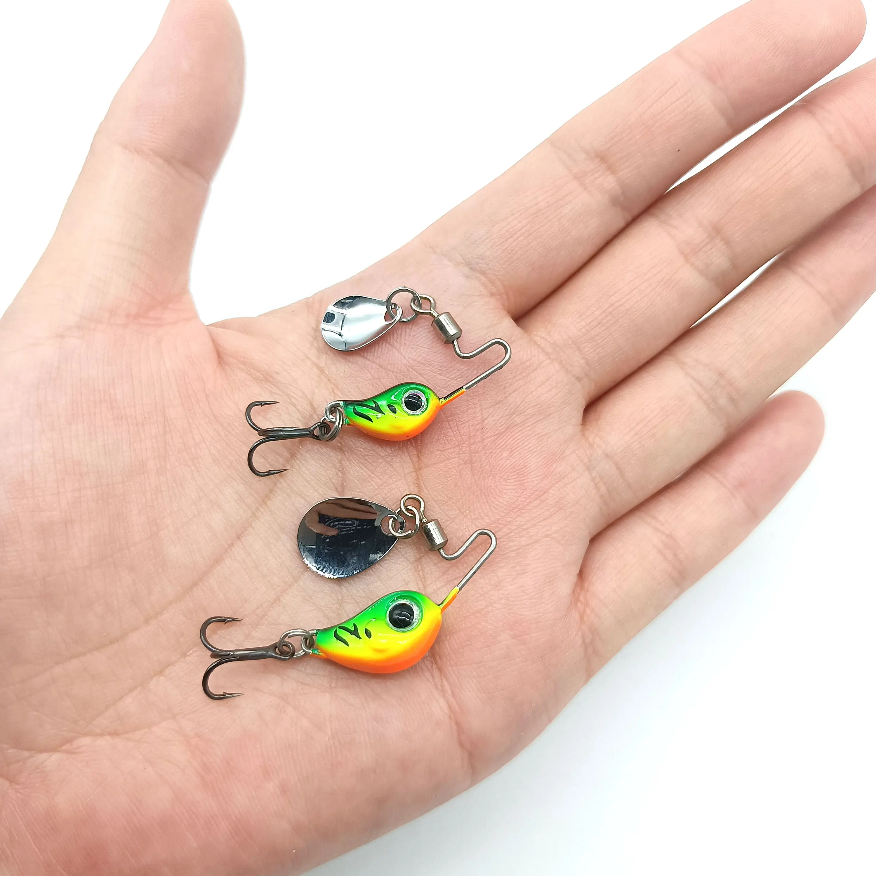 Fishing Lure 1pcs Mini VIB Jig Fishing Leurre 4g/8g Spinner Sinking Rotating Spoon Crankbait isca artificial fishing accessories