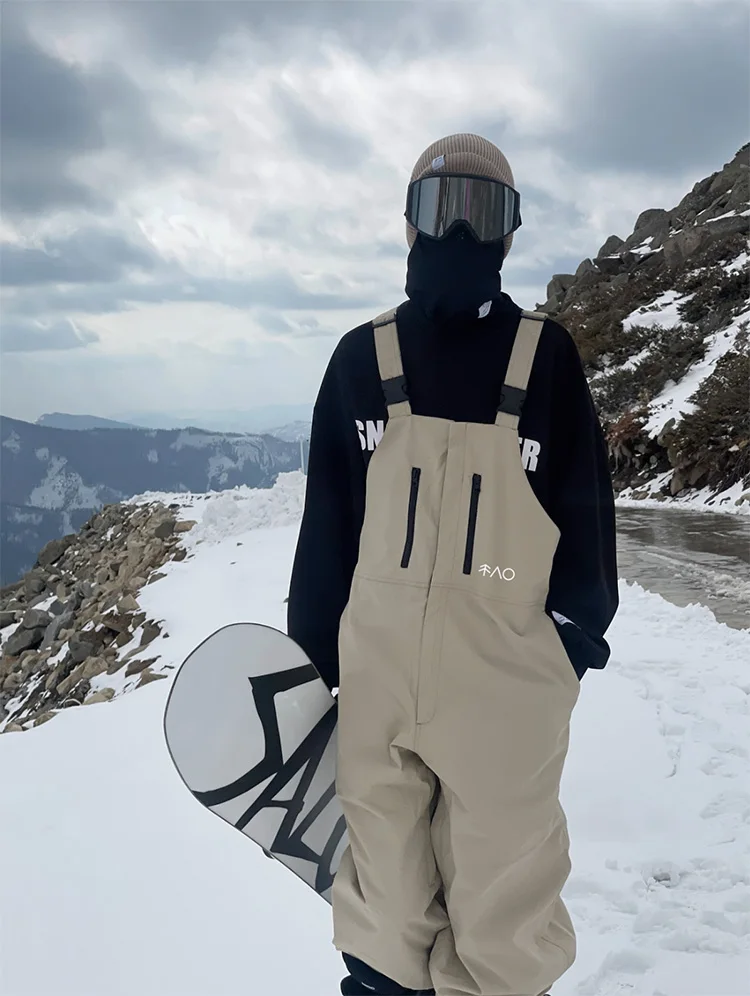 Unisex Warm Waterproof Snow Jumpsuit 