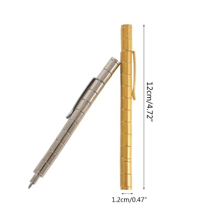 Decompression Magnetic Metal Pen Multi-function Writing Magnet Ballpoint Pen Novelty Gifts for Friends or Kids