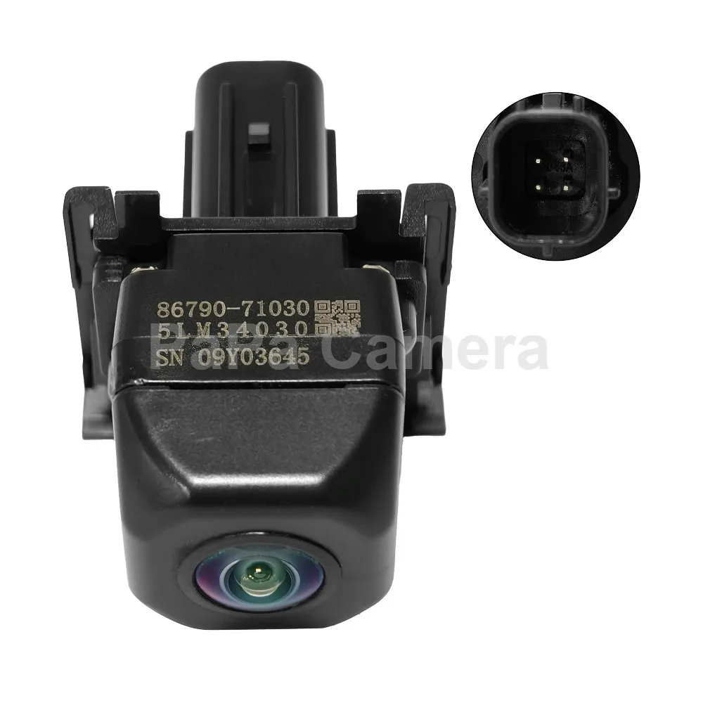 NEW 86790-71030 Car Rear View Camera Reverse Backup Parking Assist CameraFor Toyota Hilux 2011 2012 2013 2014 2015 8679071030 — view 2