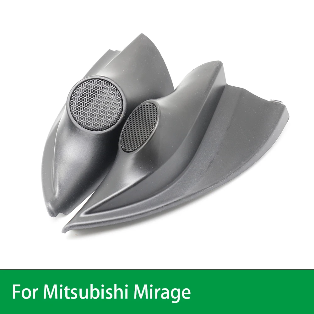 Car Tweeter speaker tweeter 2PCS For Mitsubishi Mirage Refitting Audio Door Angle Gum Speaker Cover Boxes Mounts