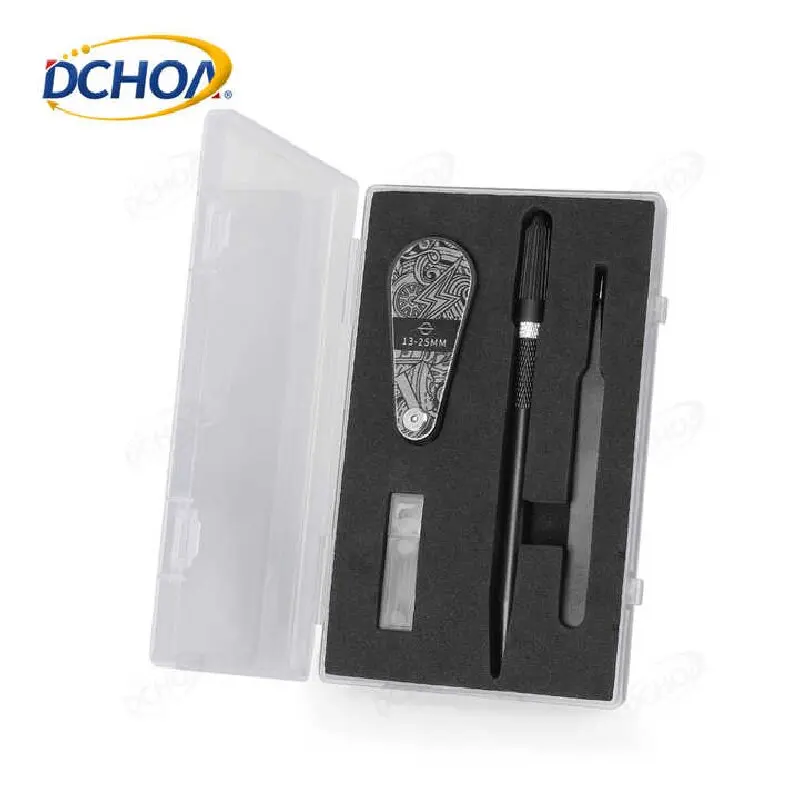 Cutter Tint Film Tool Circle Cutting Template Car Protective Film For Vehicle Reversing Parking Sensor Stainless Wrap Kit